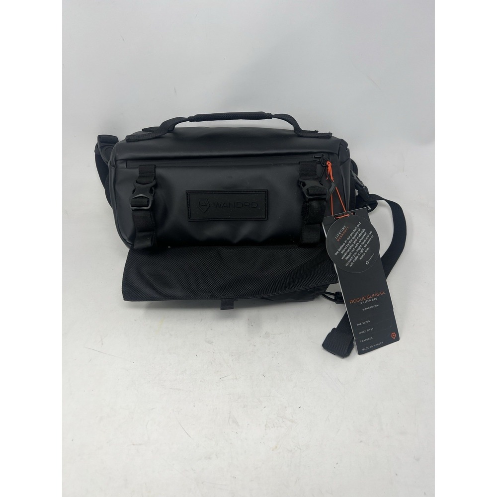 WANDRD ROGUE V1 6L Sling: Black  Compact Camera Sling and Crossbody Bag